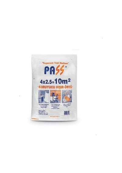 Pass Naylon Hışır Koruma Örtü 4 X 2,5 10 M2