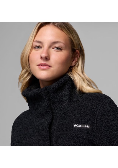 Columbia Al1333 Panorama Sherpa Uzun Kadın Polar Ceket 1862581010 Siyah