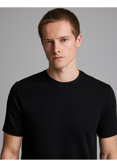 Pierre Cardin Siyah Regular Fit Basic Tişört 50335881-vr046