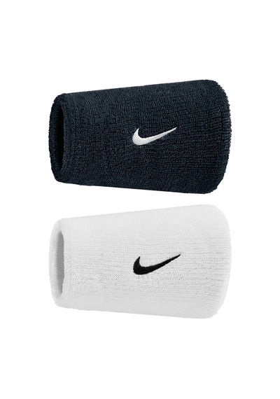 Swoosh Classic Doublewide 2pk Kadın Siyah Antrenman Bileklik N.101.2406.036.os