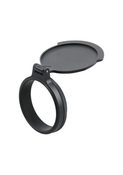 Vector Optics 56mm Kafa Continental Dürbün İçin Alüminyum Flip-up Ön Kapak Scfc-m56 Siyah