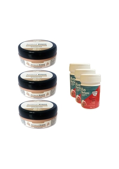 Three Brand Arnavut Kremi 3 Adet + Rus Merhemi 50 Ml 3 Adet