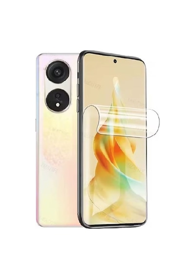 Oppo Reno12 F 4g Ekran Koruyucu Nano 9h 0.3mm Esnek Şeffaf