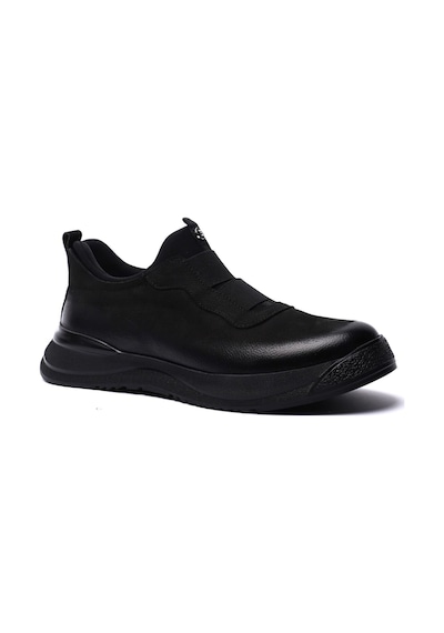 Pierre Cardin 61001 Siyah Nubuk Eva Taban Erkek Ayakkabı Siyah
