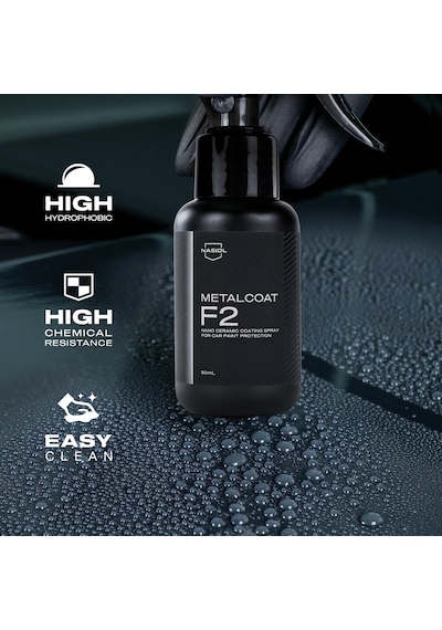 Metalcoat F2 Araç Sprey Nano Seramik Kaplama Ve Boya Koruma-50 Ml-1 Yıl Etkili-hızlı Ve Kolay U