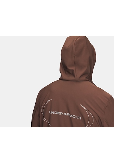 Under Armour Unstoppable+ Woven Jacket Erkek Günlük Ceket 6014718-230 Kahverengi Kahverengi