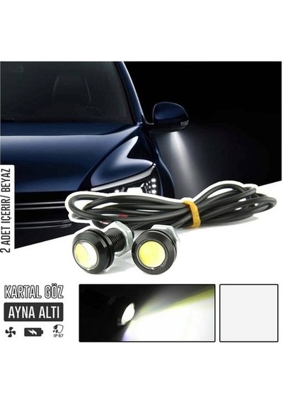 Carub Ayna Altı Led Eagle Eye Kartal Göz Led 2 Adet