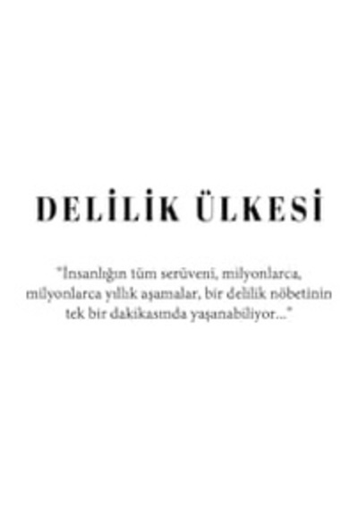 Delilik Ülkesinden Notlar