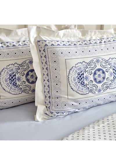 Karaca Home Amar Mavi %100 Pamuk Tek Kişilik Nevresim Takımı