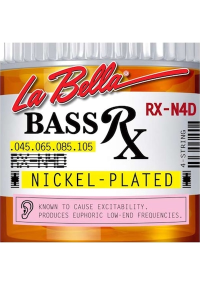 Gitar Aksesuar Bas Tel Labella  4 Telli Rx-N4D 0.45