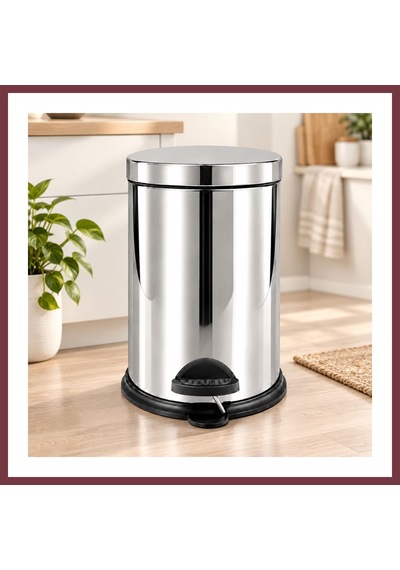 Storeşahin 12 L Metal Pedallı Çöp Kovası Shn0720