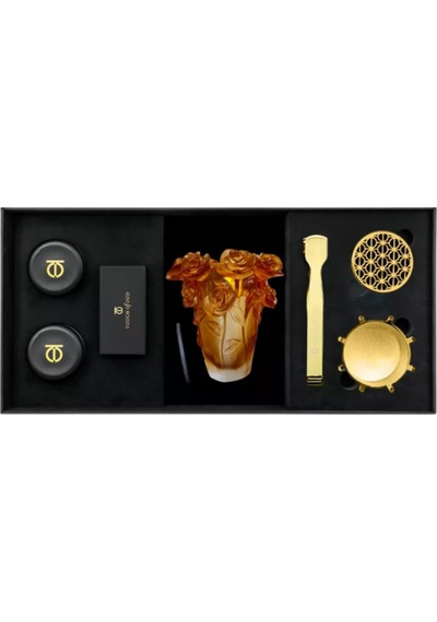 Touch Of Oud Amber Flower Tütsü Ve Buhurdanlık Hediye Seti, Dokhoon-bukhoor