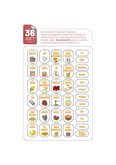 İronika 6'lı Sızdırmaz Silikon Kapaklı Etiketli Jumbo Boy 1900 Ml Kare Erzak Bakliyat Saklama Kabı Antrasit Antrasit