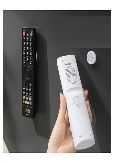 Tineke 2 Adet Mıknatıslı Çok Amaçlı Kumanda Modem Ve Telefon Tutu Beyaz