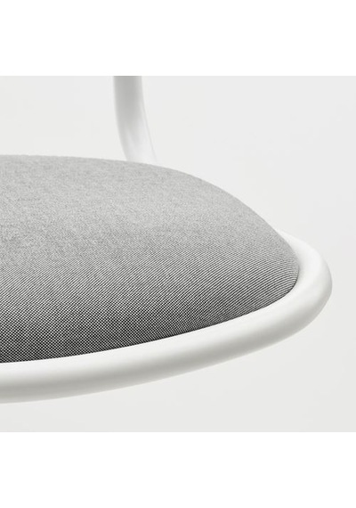 Ikea Örfjäll Çocuk Çalışma Sandalyesi, Beyaz-vissle Açık Gri