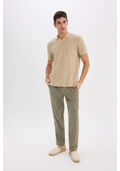 DeFacto Regular Fit Polo Yaka Kısa Kollu Tişört E1215AX25SMBG764