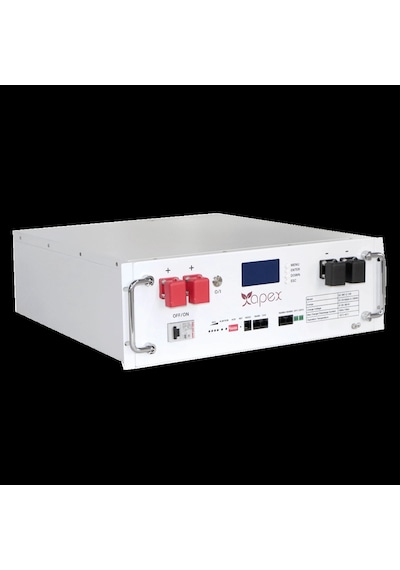 Apx-yro-rck Apex 51.2v 100ah Lityum Lifepo4 Batarya