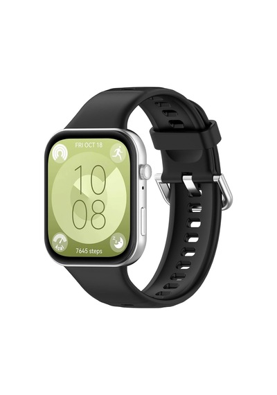 Huawei Watch Fit 5 İçin Kordon, Silicone Sport Band Siyah Watch Fit 5 İle Uyumlu Kordon - Siyah Çok Renkli Huawei Watch Fit 5 İçin Kordon, Silicone Sport Band Siyah Watch Fit 5 İle Uyumlu Kordon - Siyah Çok Renkli
