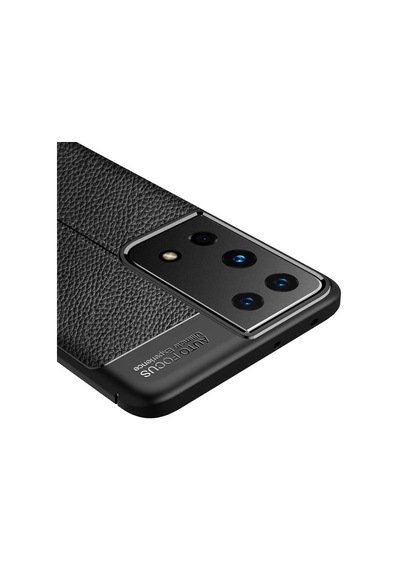 Samsung Uyumlu Galaxy S21 Ultra Kilif Deri Tarzi Niss Silikon Case 389472356
