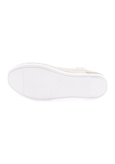 Dgn 22510 Kadin Kürklü Sneakers Ayakkabi 22510-1571-R0152 Bej