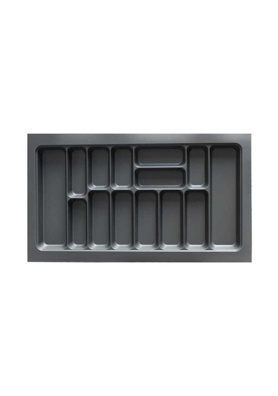 Sese Plastik Ekonomik Kaşıklık 76x49 Cm Antrasit 400-07-07-54 Çok Renkli