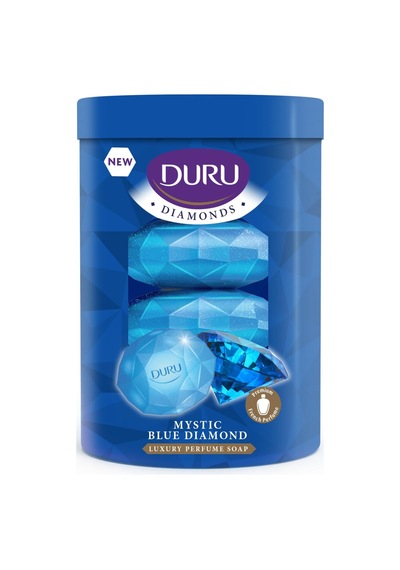 Diamonds Mystic Blue Sabun, 90gramx4 Diğer