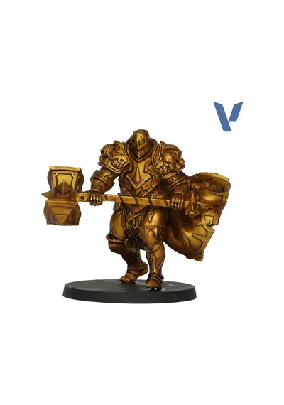 Vallejo 77143, 18 Ml. Imperial Gold Shade True Metallic Metal Maket Boyası Standart