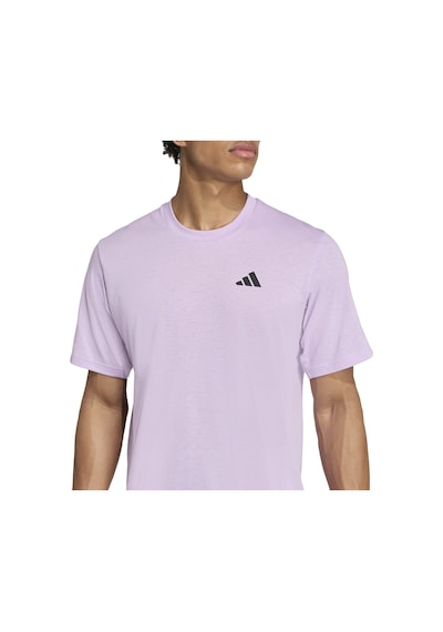Adidas Train Essentials Feelready Erkek Mor Antrenman T-shirt Jw7445 Pembe