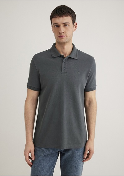 Mavi - Yeşil Polo Tişört 064946-71598 Yeşil