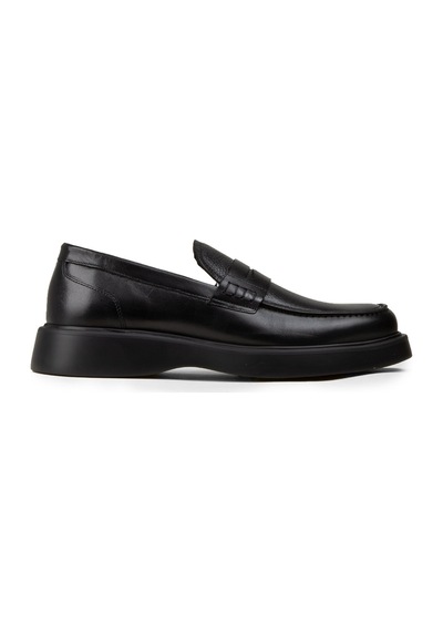Deery Erkek Siyah Hakiki Deri Loafer Ayakkabı - F6683msyhp01 Siyah
