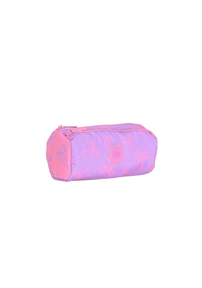 Kaukko Bow Kalem Çantası Lilac-pink K1881