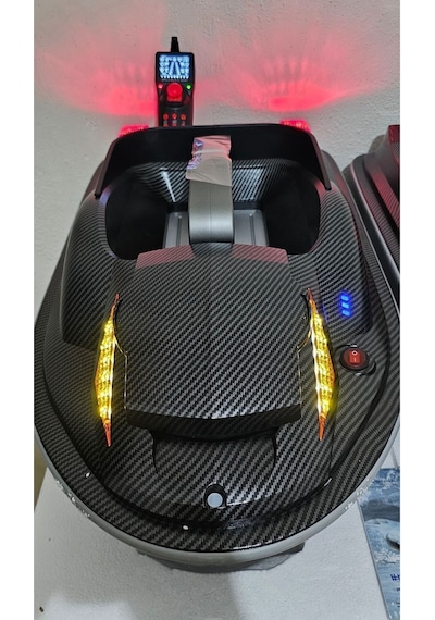 Sazan Yemleme (TEKNE VE BOTU)gps Model Tek Kumanda 650 Metre Oto Pilot Eve Dönüş Otomotik Büyük Boy Karbon