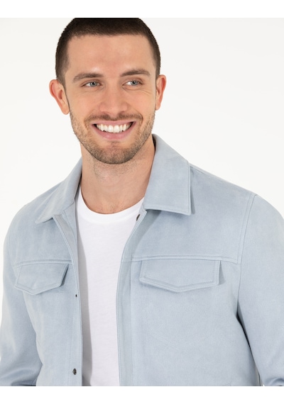 Pierre Cardin Erkek Mavi Deri Mont-kaban 50275817-300 Mavi
