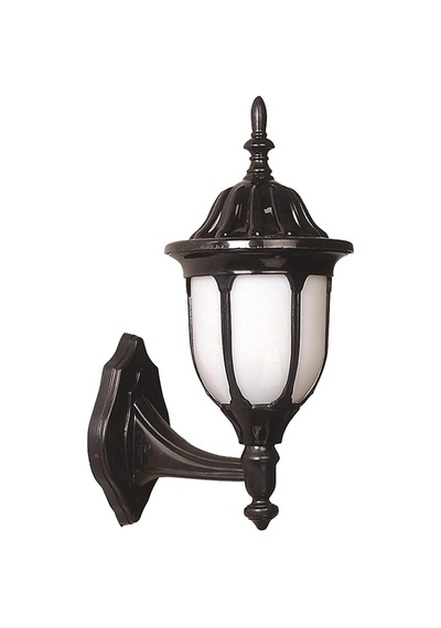 Avonnı Bap-68178-bsy Siyah Elektrostatik Toz Boyalı Dış Mekan Aydınlatma, E27, Abs, Polikarbon Cam, 23x16cm Sku: Zeusstkd7acc02c7e