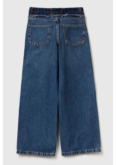 United Colors Of Benetton Kız Çocuk 488pce04b-25k Denim Pantolon Mavi-1934 Mavi