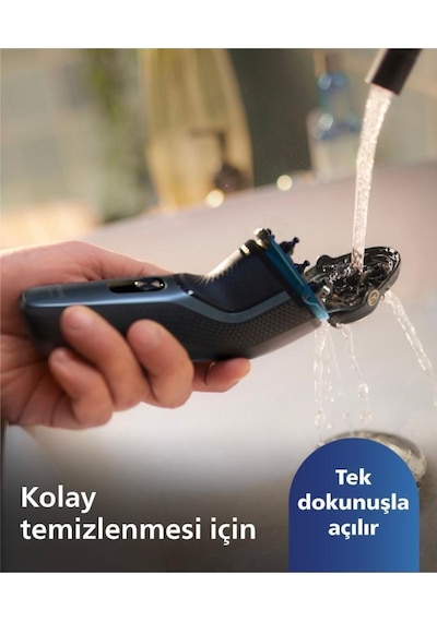 Philips 3000 Serisi Islak & Kuru Elektrikli Tıraş Makinesi - S3144/00 60 DK Philips 3000 Serisi Islak & Kuru Elektrikli Tıraş Makinesi - S3144/00 60 DK
