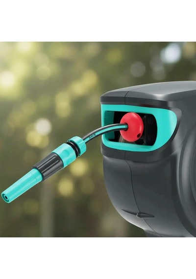 Daye Dy6687w15 Otomatik Sarımlı Bahçe Sulama Hortum Tamburu 15mt