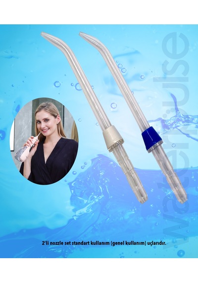 Waterpulse Tüm Modellere Uyumlu Standart Yedek Uç 2'li