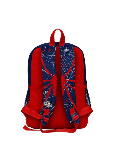 Coral High Kids Lacivert Kırmızı Örümcek Desenli 3 Lü Okul Çanta Seti Set0123720