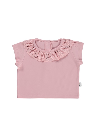 Civil Baby Yaka Brodeli 6-18 Ay Tişört - Pembe