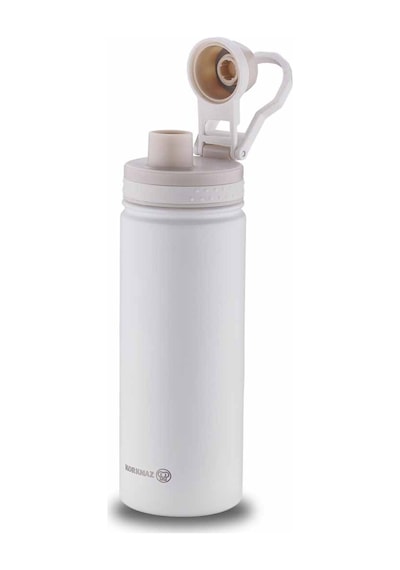 Korkmaz Essentials Sport 530 Ml Bej Termos A742-04 Çok Renkli
