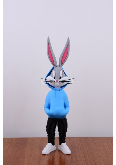 Bugs Bunny Figürü - Özel Tasarım 36 Cm Mavi - 693904396
