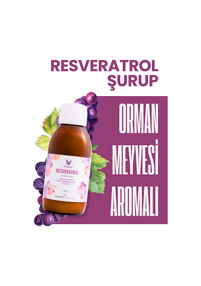 Vitisfera Resveratrol Şurup Orman Meyveleri Aromalı 150  ML