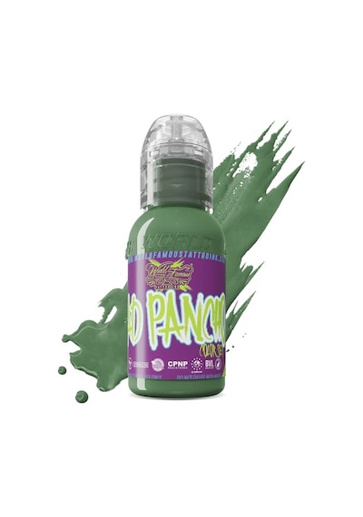 World Famous Ink A.d. Pancho Medium Green Yeşil Dövme Boyası 1oz - 30ml