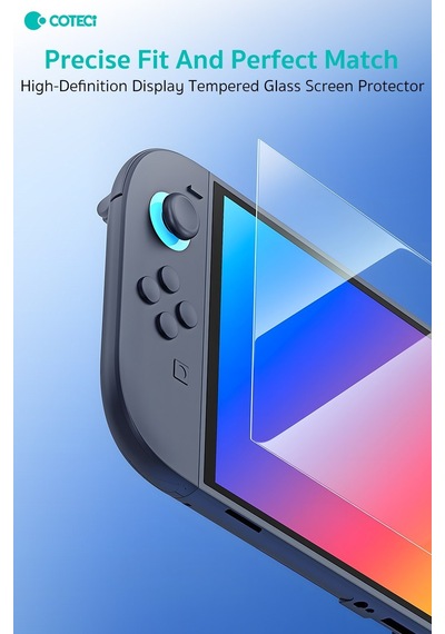 Cihaz Camı Ekran Parçası Oyun Koruma Coteci Nintendo Switch 2 2'li Hd Temperli Cam Koruyucu Seti