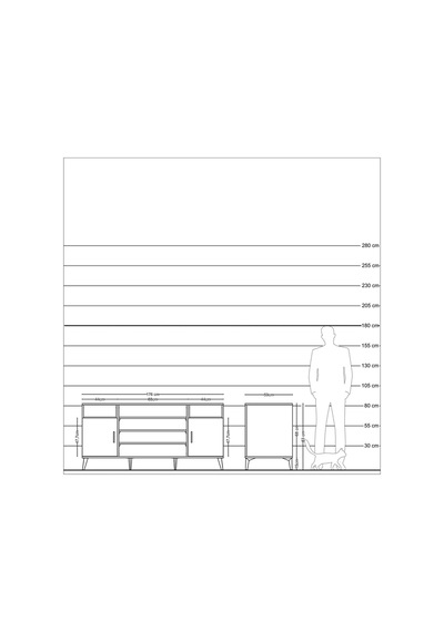 Kronos Konsol 5 Raflı 2 Kapaklı 176x59x83 Antrasit-antrasit/çam Antrasit/çam Kronos Konsol 5 Raflı 2 Kapaklı 176x59x83 Antrasit-antrasit/çam Antrasit/çam