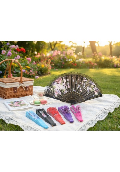 Plastik Yelpaze Model 1 Açık Bej
