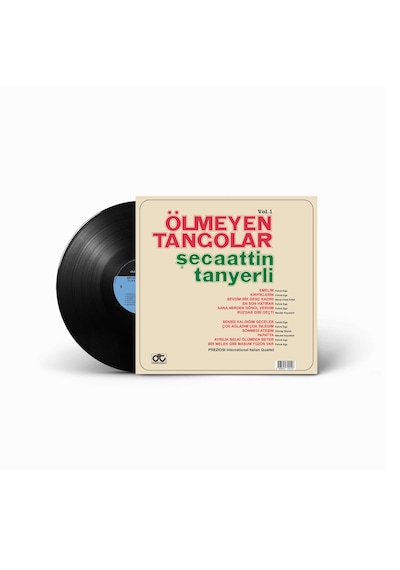 Secaattin Tanyerli - Ölmeyen Tangolar Vol.1 Plak