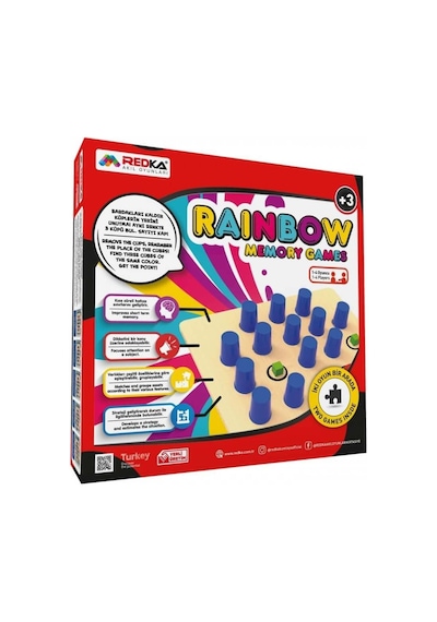 Rainbow Hafiza Oyunu 3 Yaş+