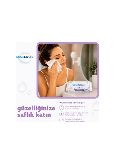 Waterwipes Sensitive+ Yatıştırıcı Islak Mendil 12x60 Adet 720 Yaprak